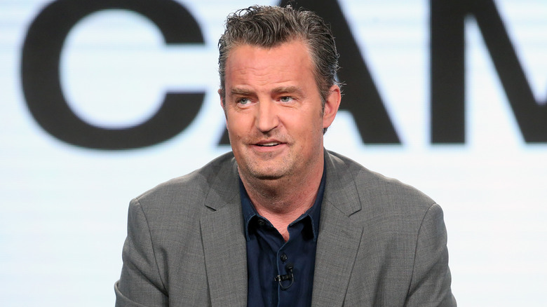 Matthew Perry speaking