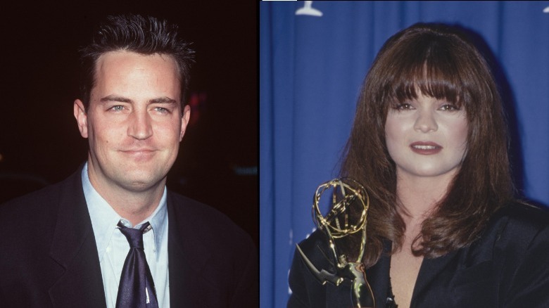 Matthew Perry and, Valerie Bertinelli split