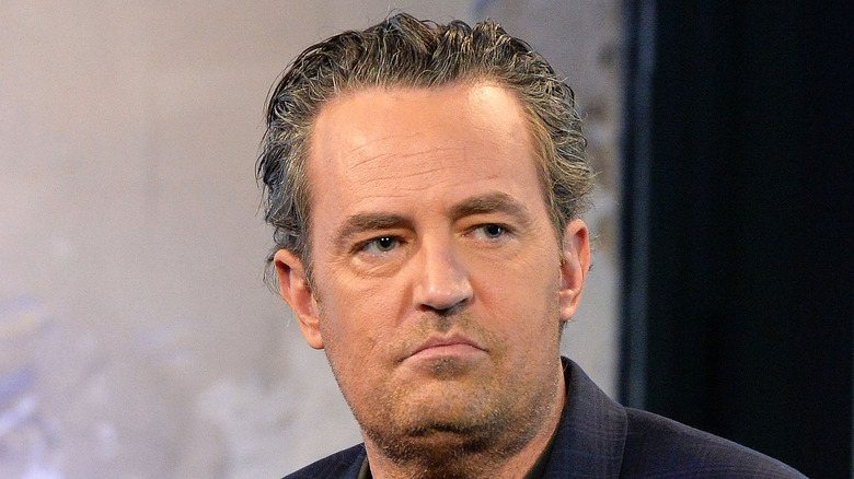 Matthew Perry on stage