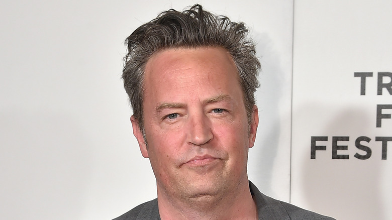 Matthew Perry on red carpet