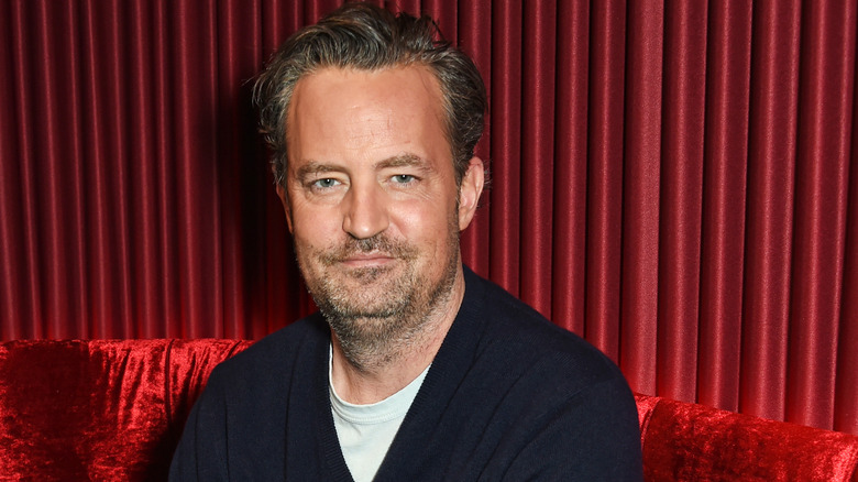 Matthew Perry smiling