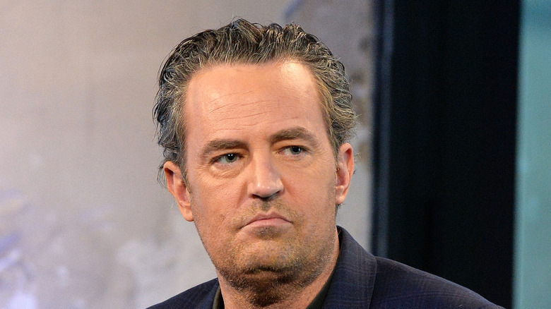 Matthew Perry on stage