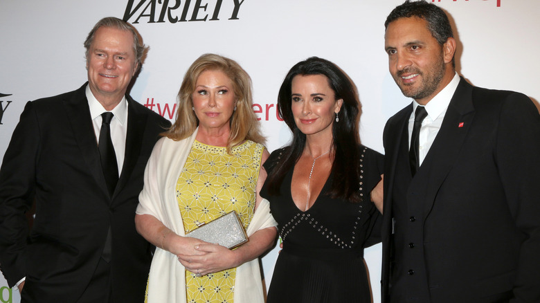 Rick Hilton, Kathy Hilton, Kyle Richards and Mauricio Umansky