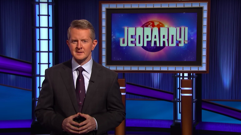 Ken Jennings hosting Jeopardy!