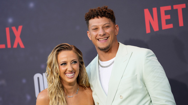 Brittany and Patrick Mahomes