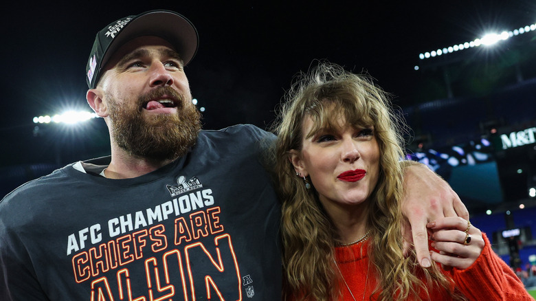 Taylor Swift and Travis Kelce