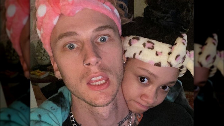 Machine Gun Kelly and daughter