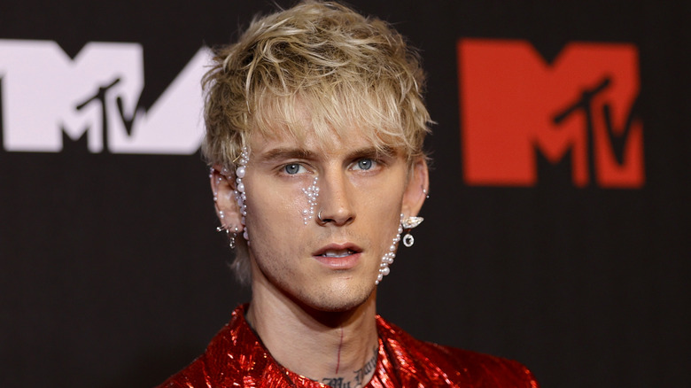 Machine Gun Kelly at an event 