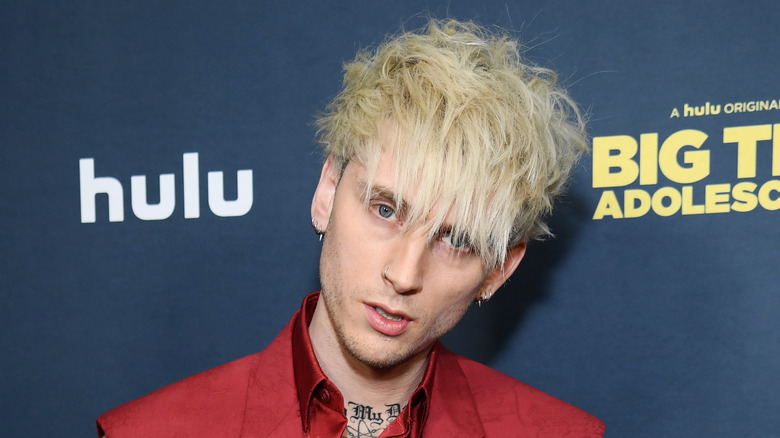 Machine Gun Kelly at an event 