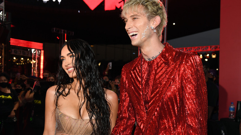 Megan Fox and Machine Gun Kelly in 2021