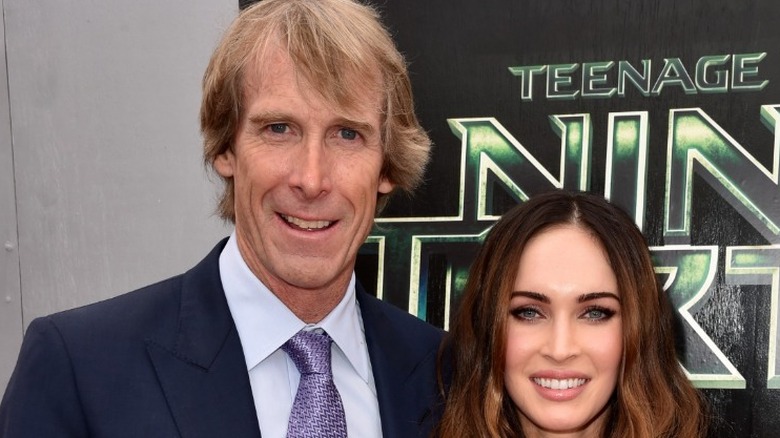 Megan Fox with Michael Bay