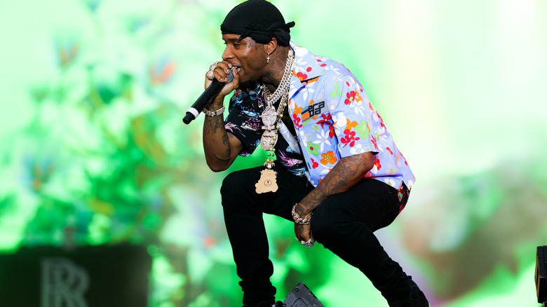 Tory Lanez performs on stage