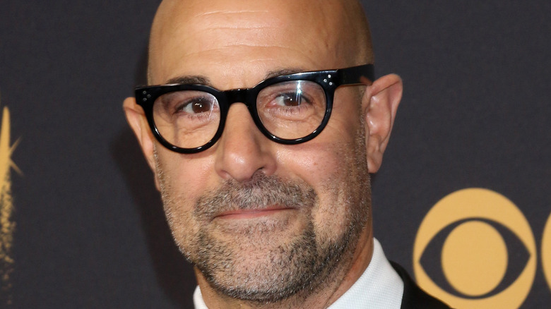 Stanley Tucci on the red carpet