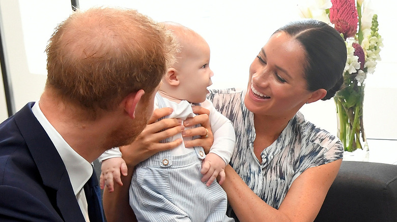 Prince Harry Meghan Markle and Archie