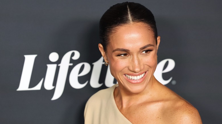 Meghan Markle smiling