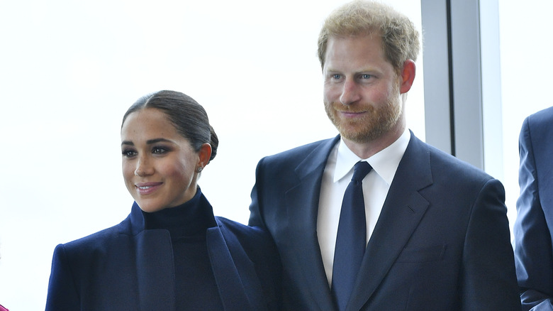 Prince Harry and Meghan Markle visiting New York City