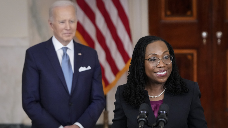 Judge Ketanji Brown Jackson with Joe Biden