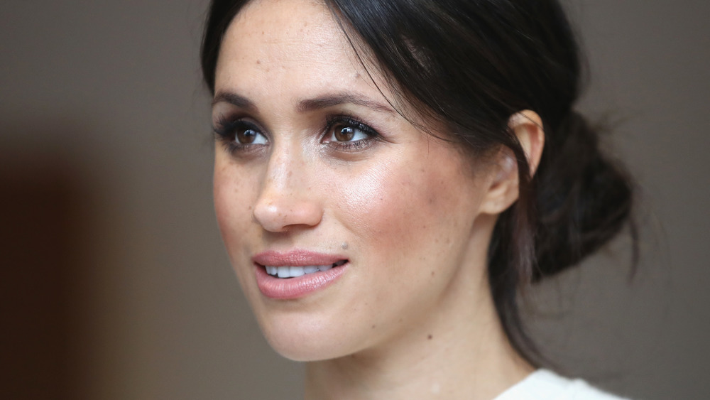 Meghan Markle smiling