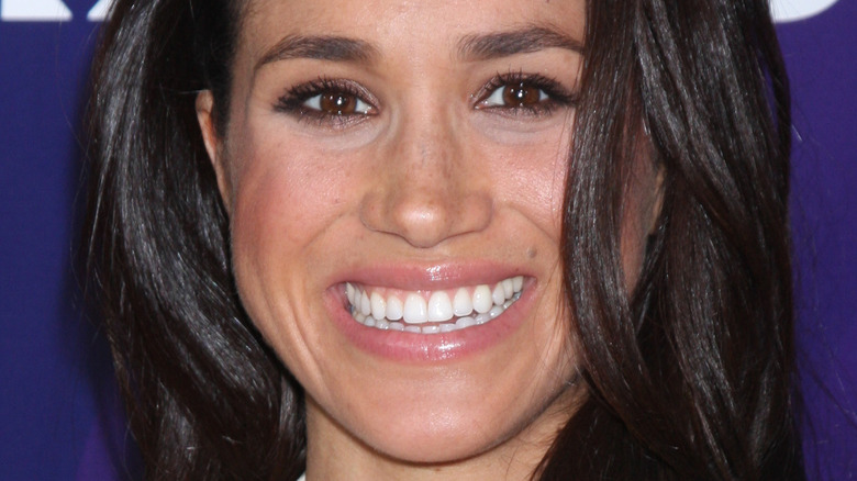 Meghan Markle smiling