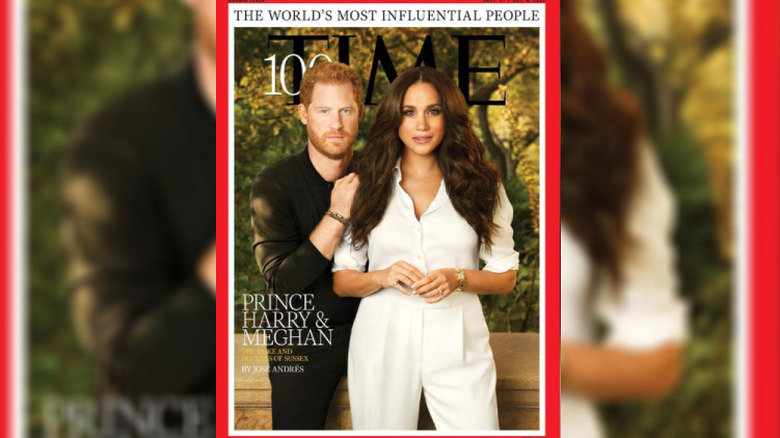 Prince Harry and Meghan Markle TIME cover