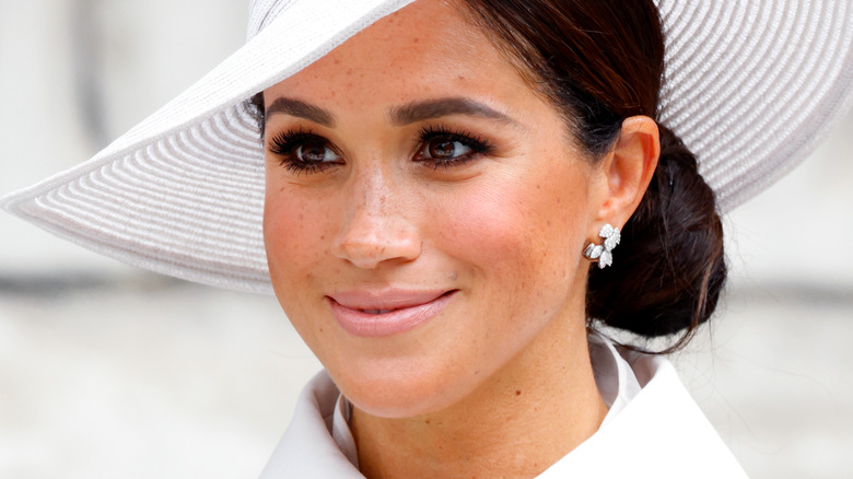 Meghan Markle smiling