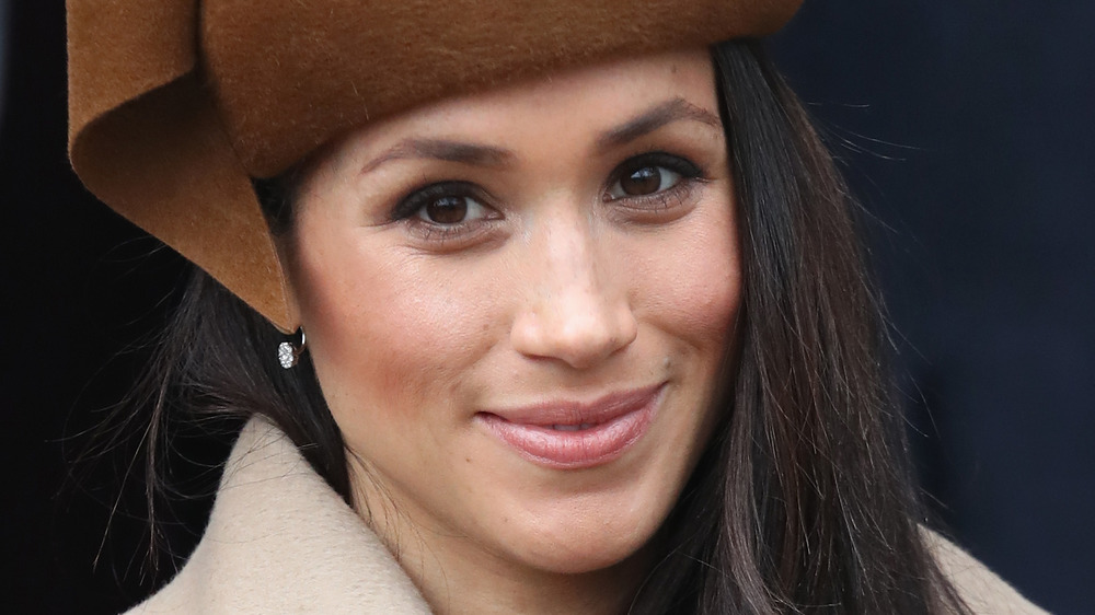 Meghan Markle smiling