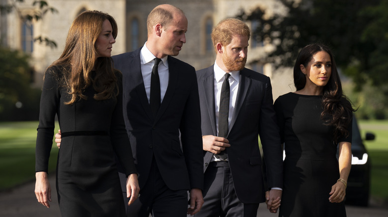 Kate Middleton, Prince William, Prince Harry, Meghan Markle