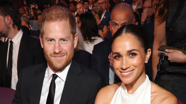 Prince Harry and Meghan Markle at 2024 ESPY's