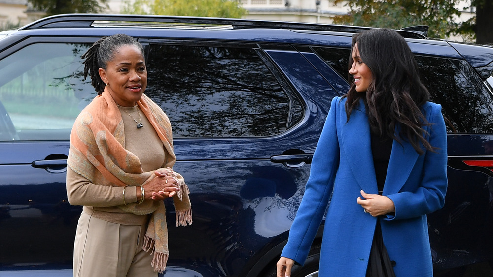 Meghan Markle and Doria Ragland