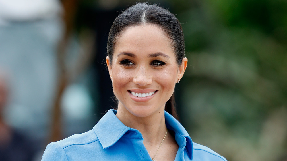 Meghan Markle smiling 