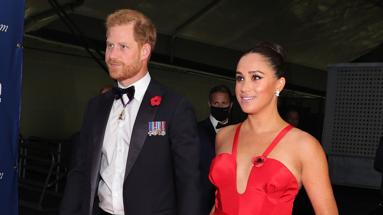 Meghan Markle and Prince Harry at an event 