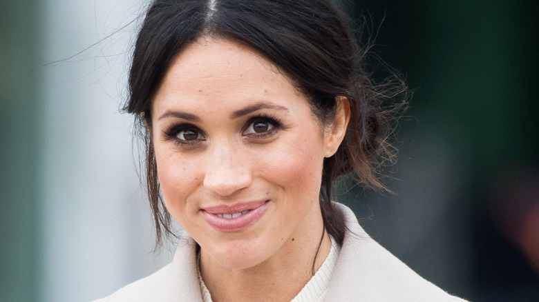 Meghan Markle smiling 