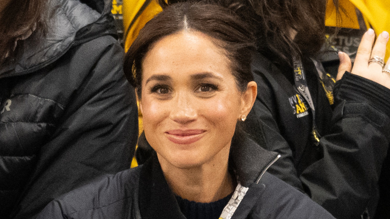 Meghan Markle smiling