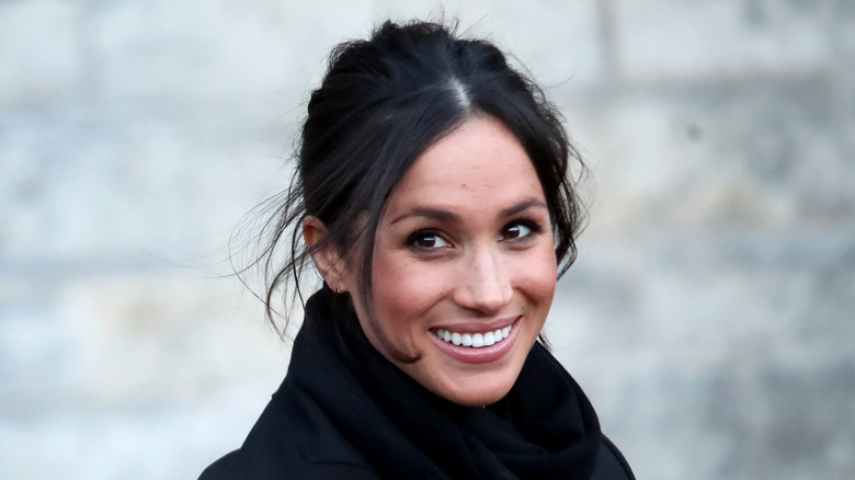 Meghan Markle smiling