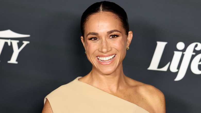 Meghan Markle smiling