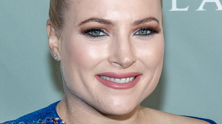 Meghan McCain smiles in 2021