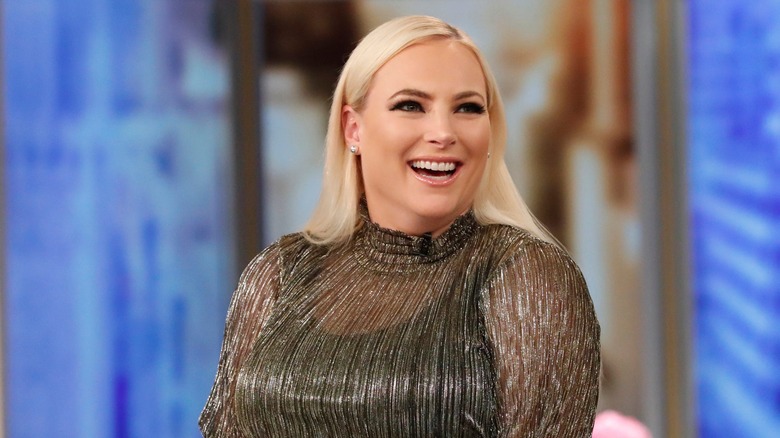 Meghan McCain smiling