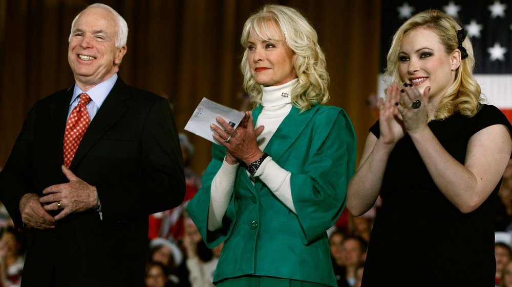 Sen. John McCain, Cindy McCain, and Meghan McCain