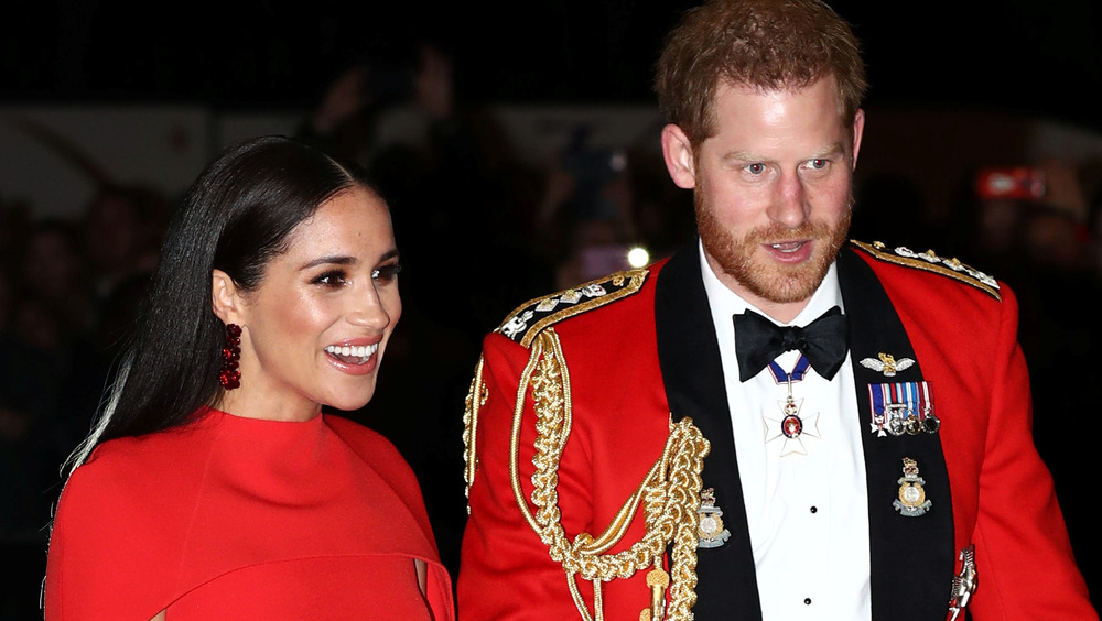 Meghan Markle and Prince Harry at an event