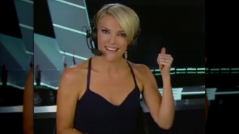 Megyn Kelly strappy RNC outfit