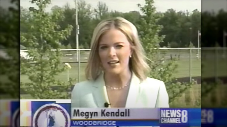 Megyn Kelly on-screen as local reporter