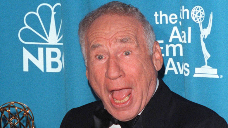 Mel Brooks smiling