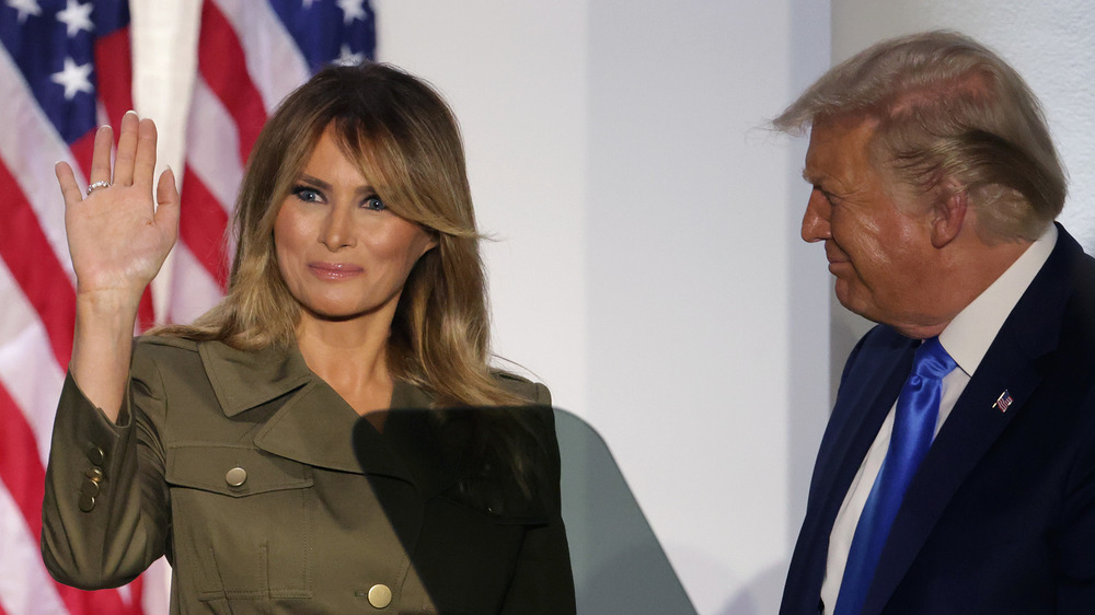 Melania Trump and Donald Trump