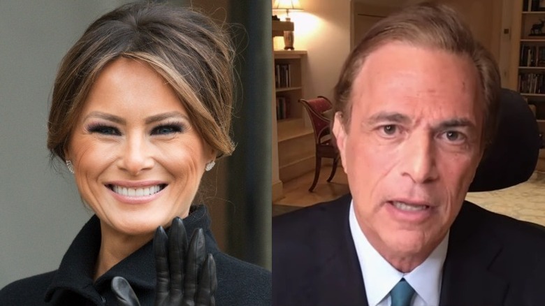 Melanie Trump and Michael Beschloss