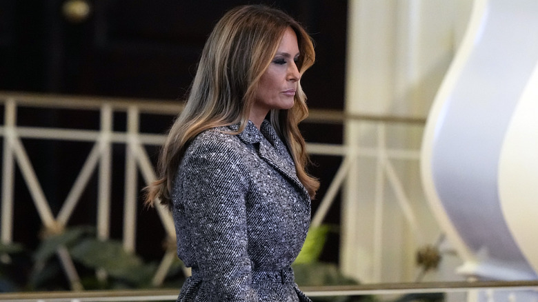 Melania Trump at Rosalynn Carter's funeral