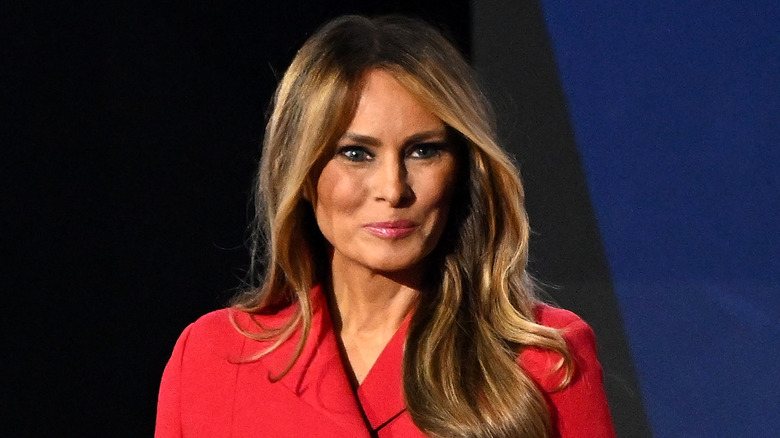 Melania Trump on stage