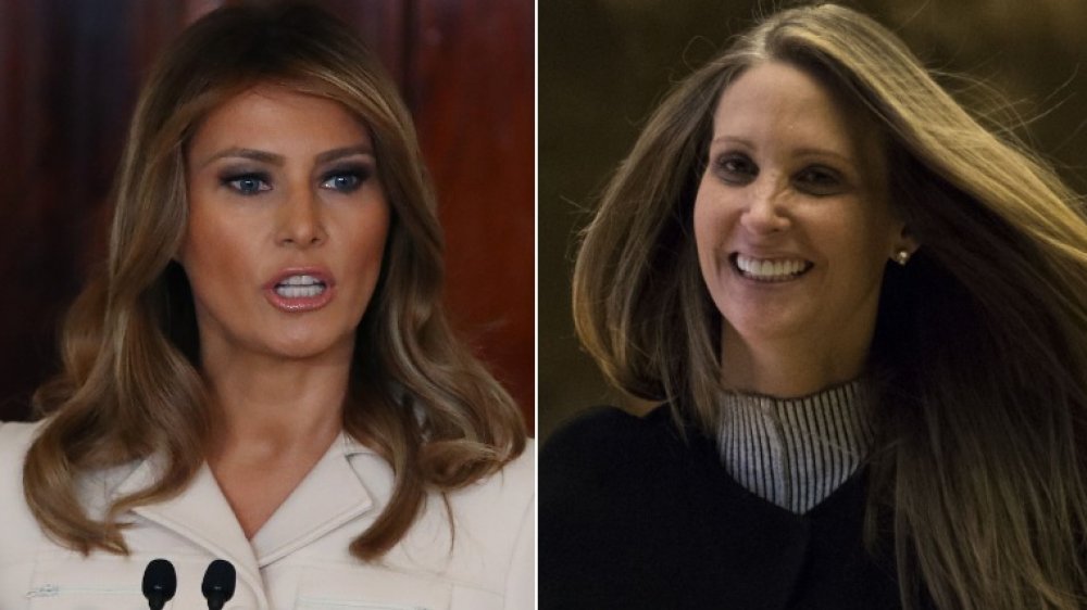 Melania Trump and Stephanie Winston Wolkoff