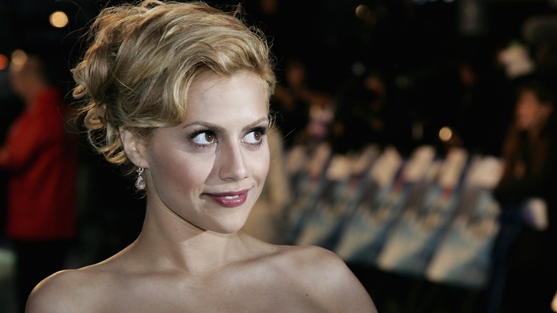 Brittany Murphy smiling