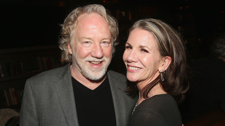 Timothy Busfield and Melissa Gilbert smiling
