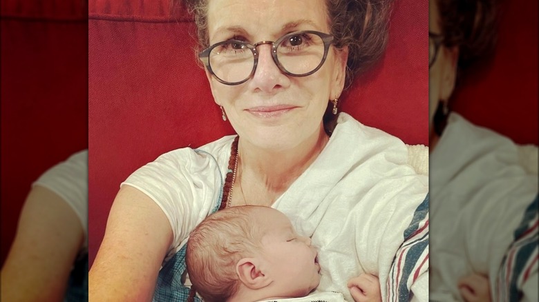 Melissa Gilbert holds her granddaughter, Ripley Lou